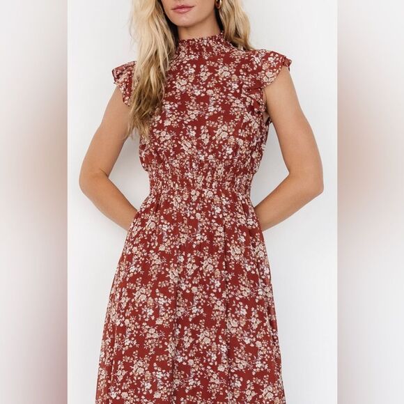 Baltic Born Kearny Ruffle Maxi Dress - Picture 2 of 12